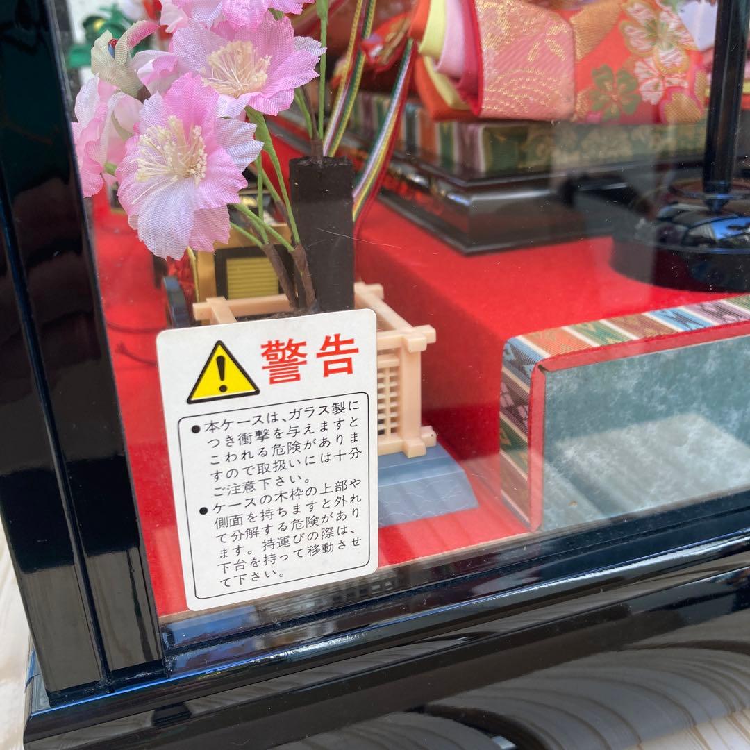 【最終値下げ】雛人形 親王飾り ケース入り ひな祭り 節句飾り
