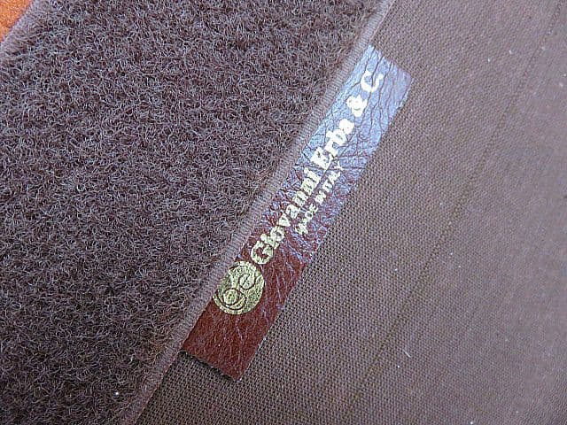 希少品 イタリア製 Giovanni Erba & Co. 本革3人掛けソファ