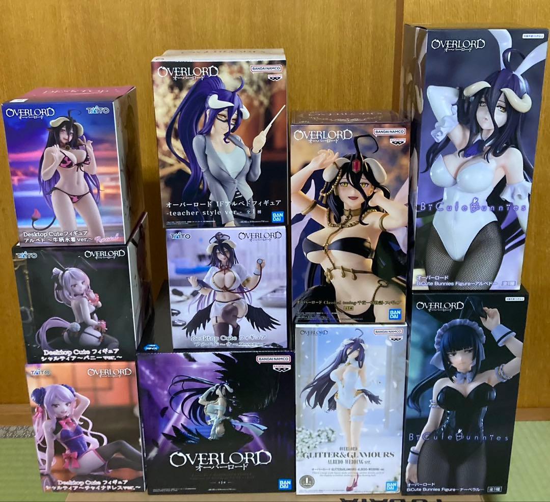 オーバーロード　プライズフィギュア　まとめ売り　10種詰め合わせセット