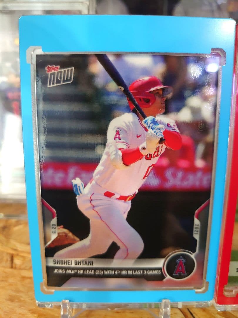 【マグホ付き】大谷翔平 topps now 2018母の日&2021父の日セット