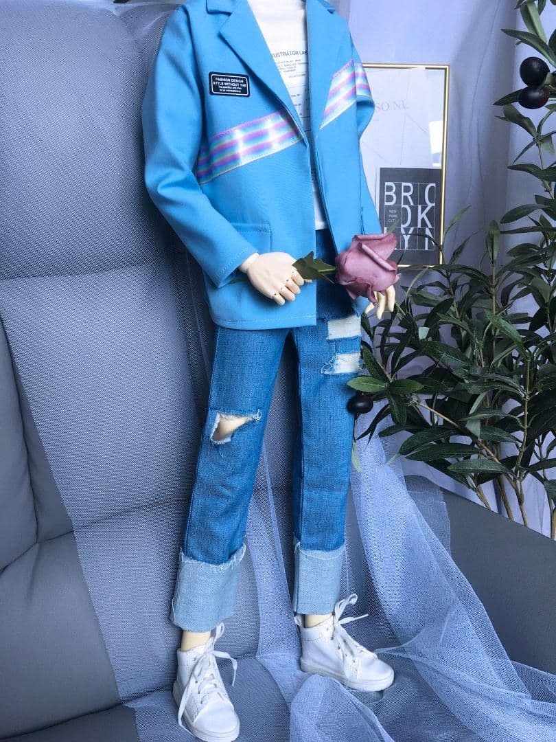 WY170 BJD 1/3 ドール 衣装 スーツ 日常 ハンドメイド