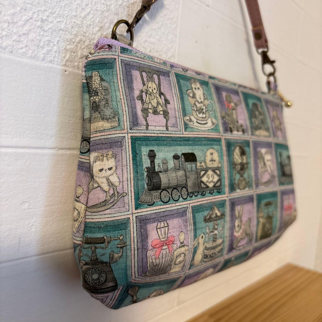 感謝価格　ユキエモン　持ち手付きダーツマチ付きポーチ　人気