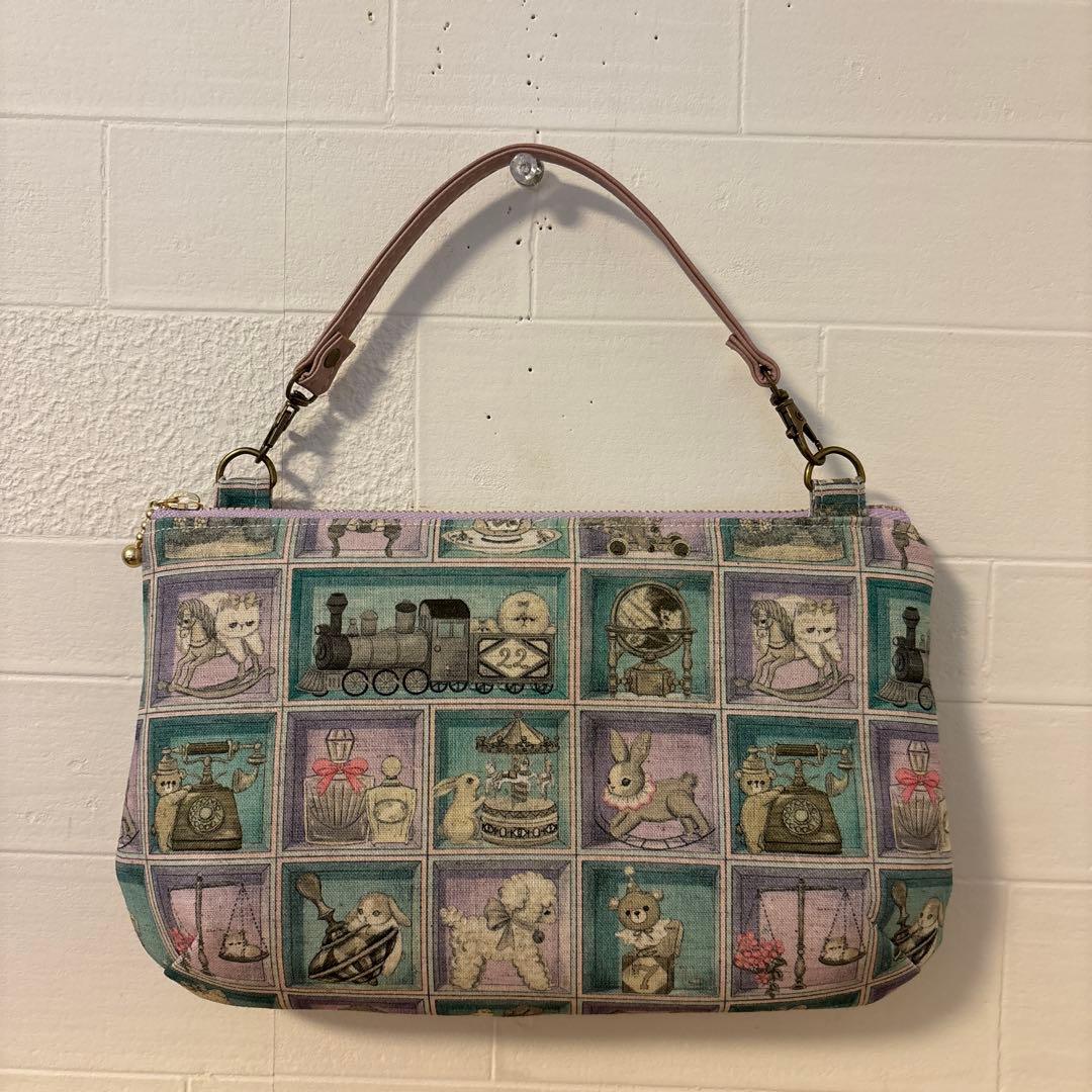 感謝価格　ユキエモン　持ち手付きダーツマチ付きポーチ　人気