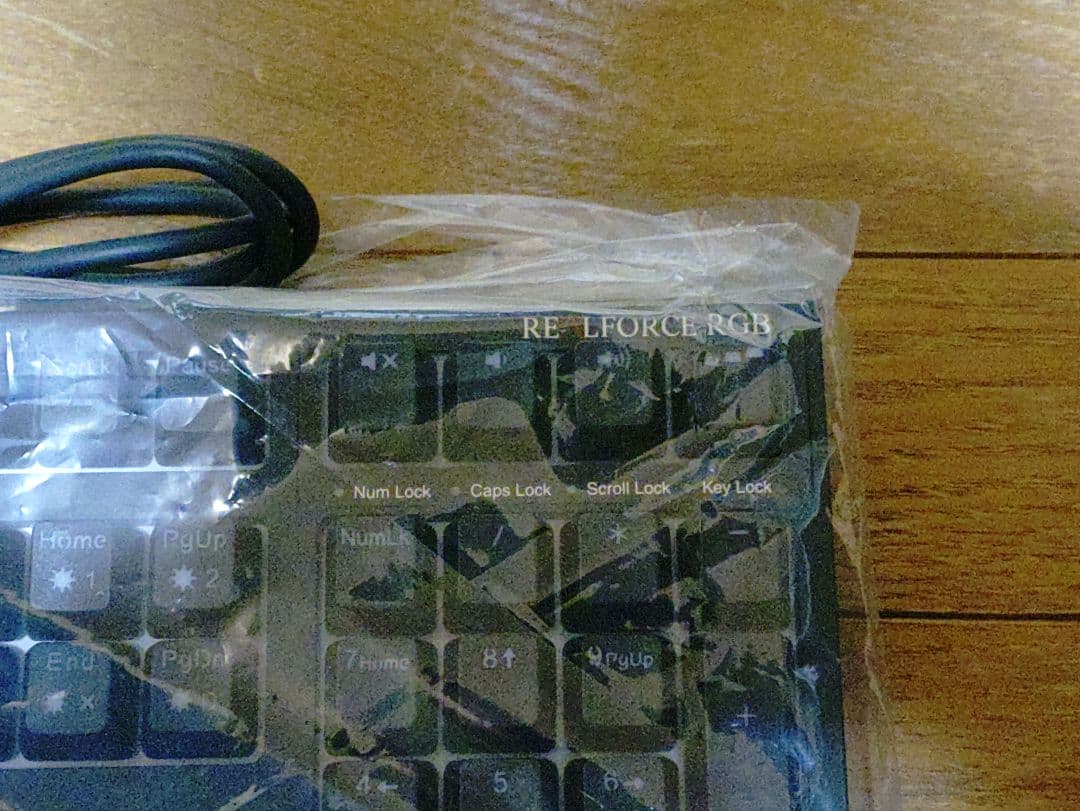 東プレ リアルフォースRGB　日本語配列