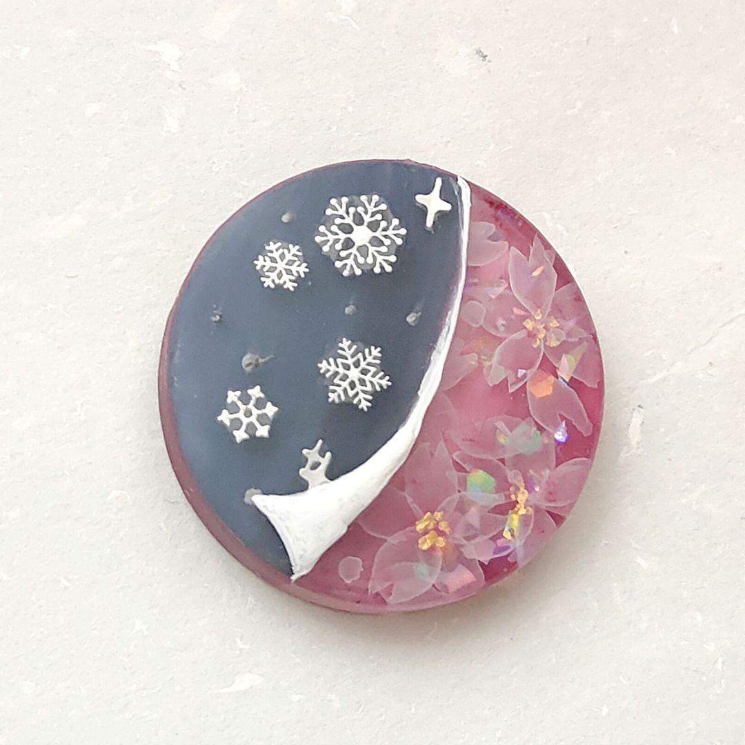 【718】ハンドメイド　レジン　ヘアゴム　ポニーフック