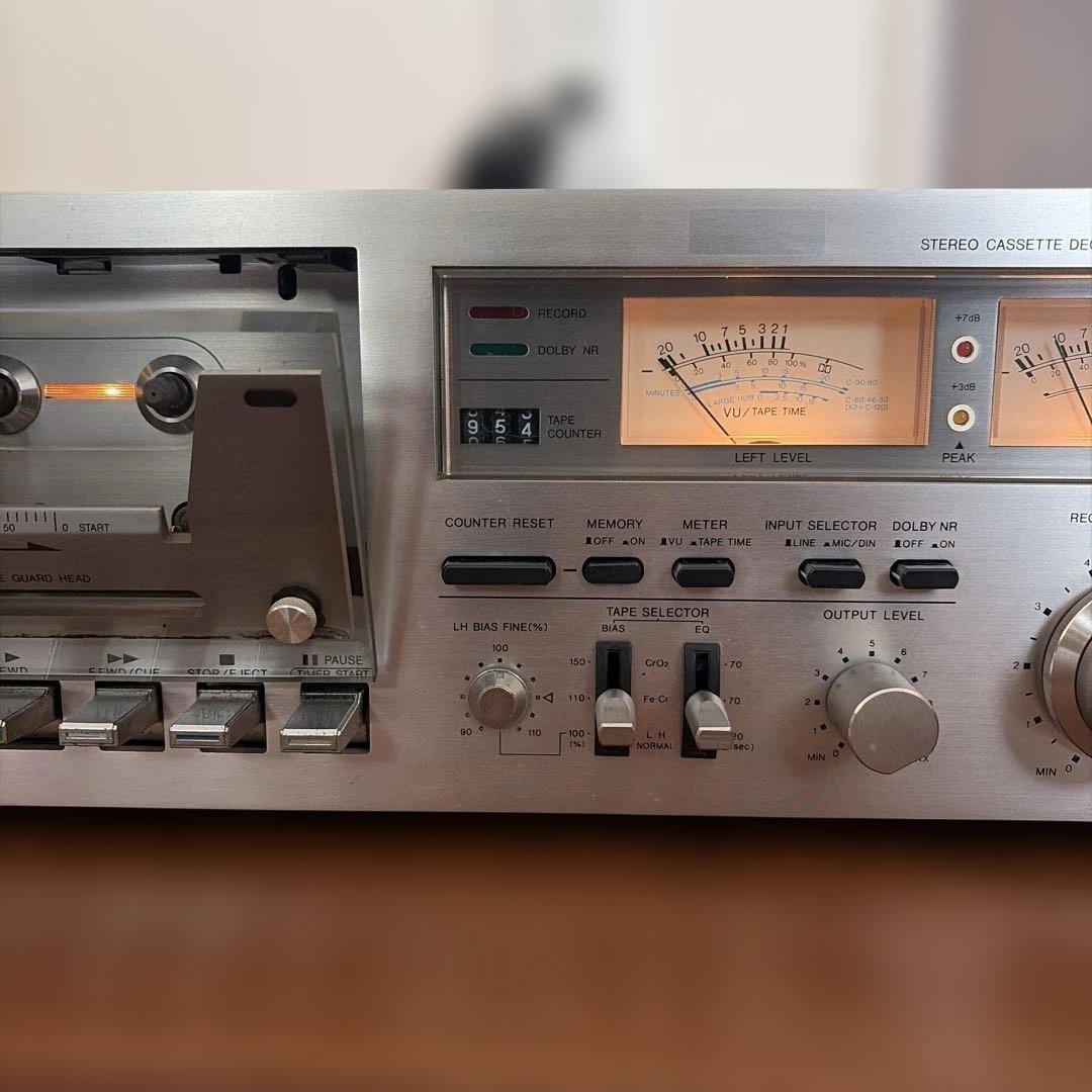 AIWA アイワ AD-7200 ステレオカセットデッキ 稼働品 テープデッキ