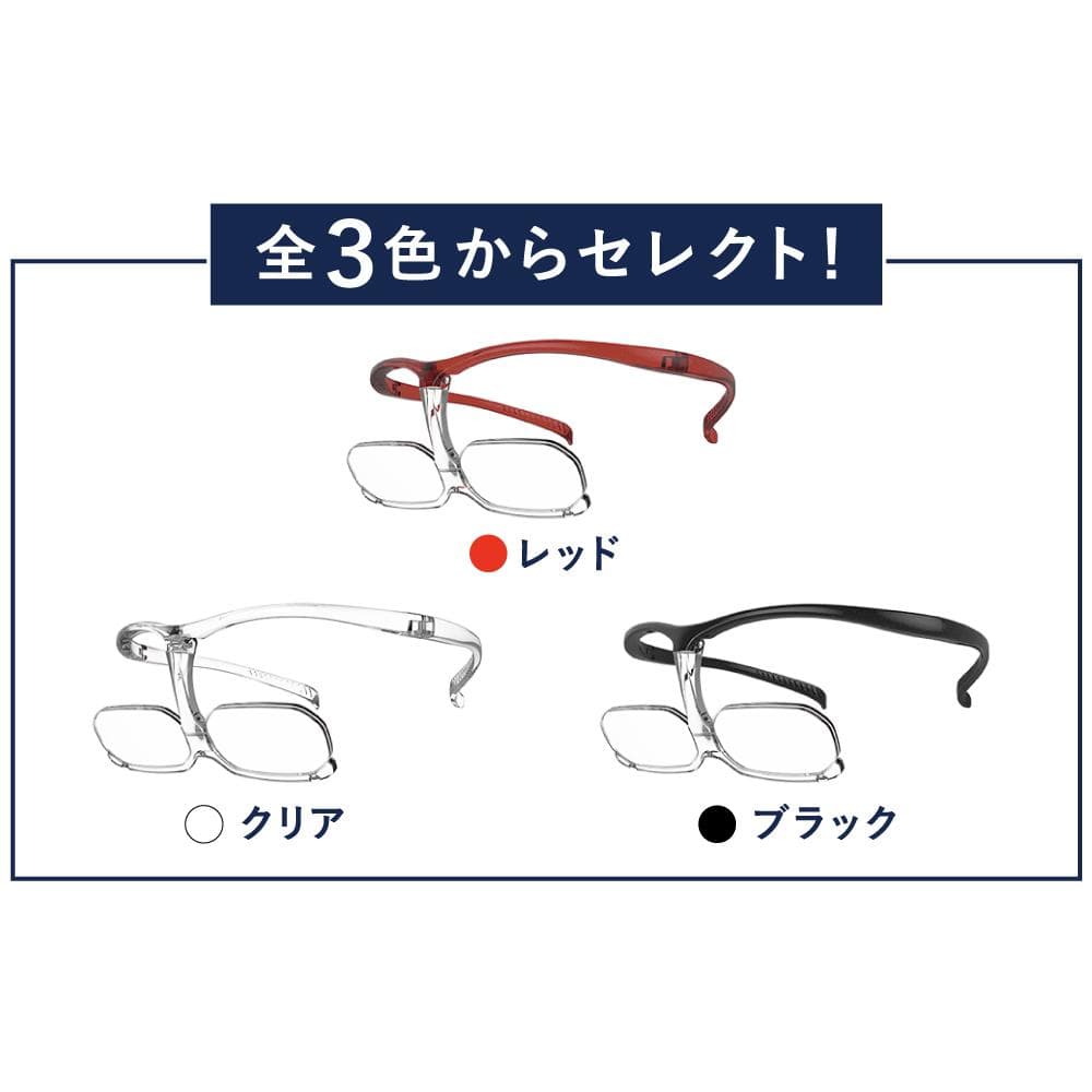 ルーペを越えるダブルルーペ　カラー・クリア