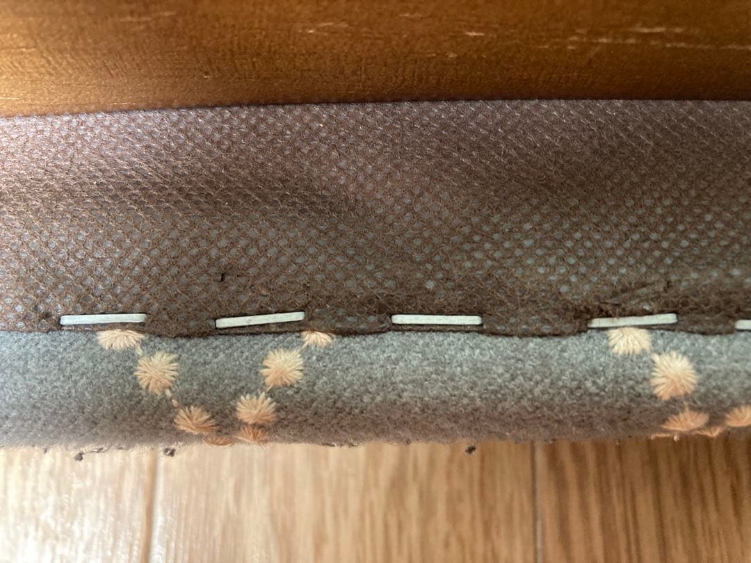 【お買い得】ミナペルホネン スツール♡dop タンバリン グレー／天然木チェア