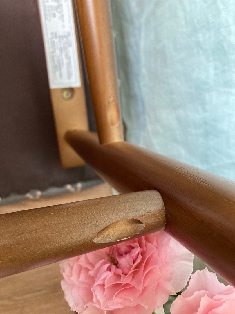 【お買い得】ミナペルホネン スツール♡dop タンバリン グレー／天然木チェア