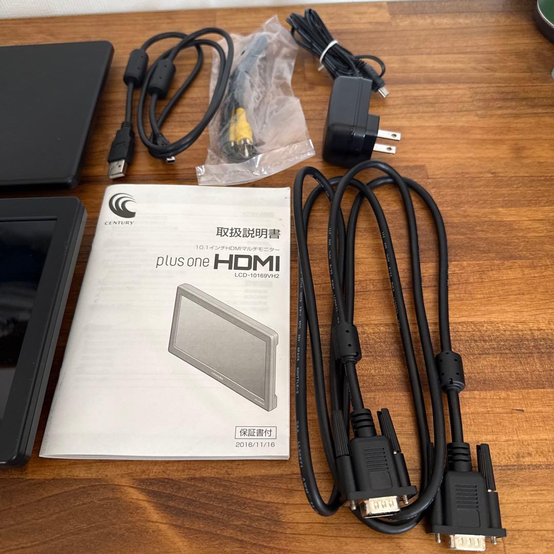10.1インチHDMIマルチモニター plus one HDMI