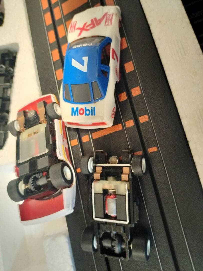 レトロ　TOMY スロットカー　1980年代　AFX オーロラサンダーストッカー