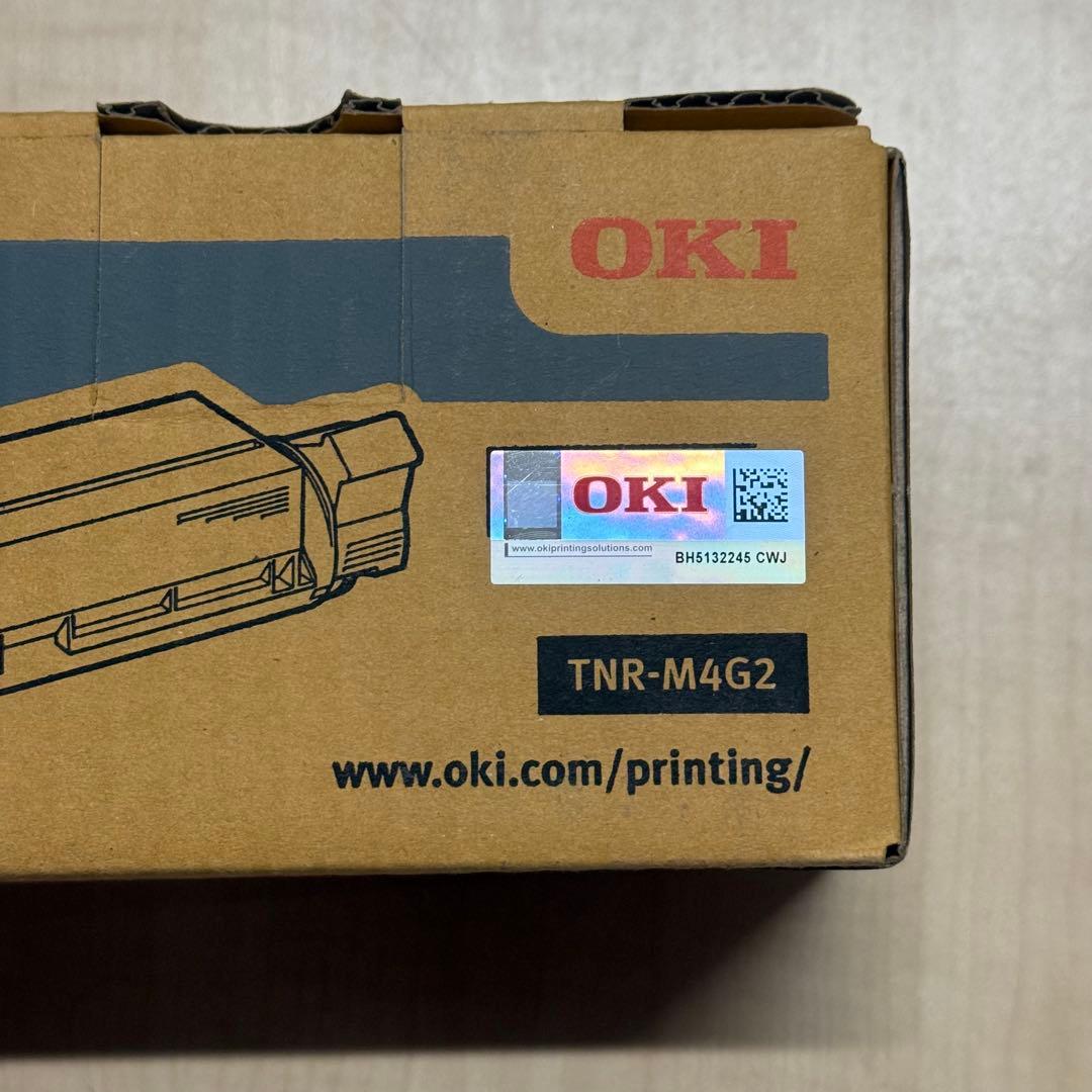 純正 ２個セット 大容量 OKI トナー TNR-M4G2 B432dnw対応