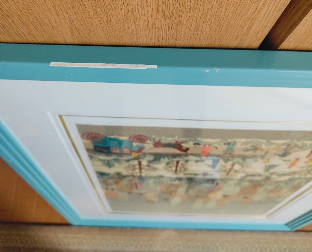 絵画 スコット サイン入り 雪景色Ⅱ ニューヨーク 150/300