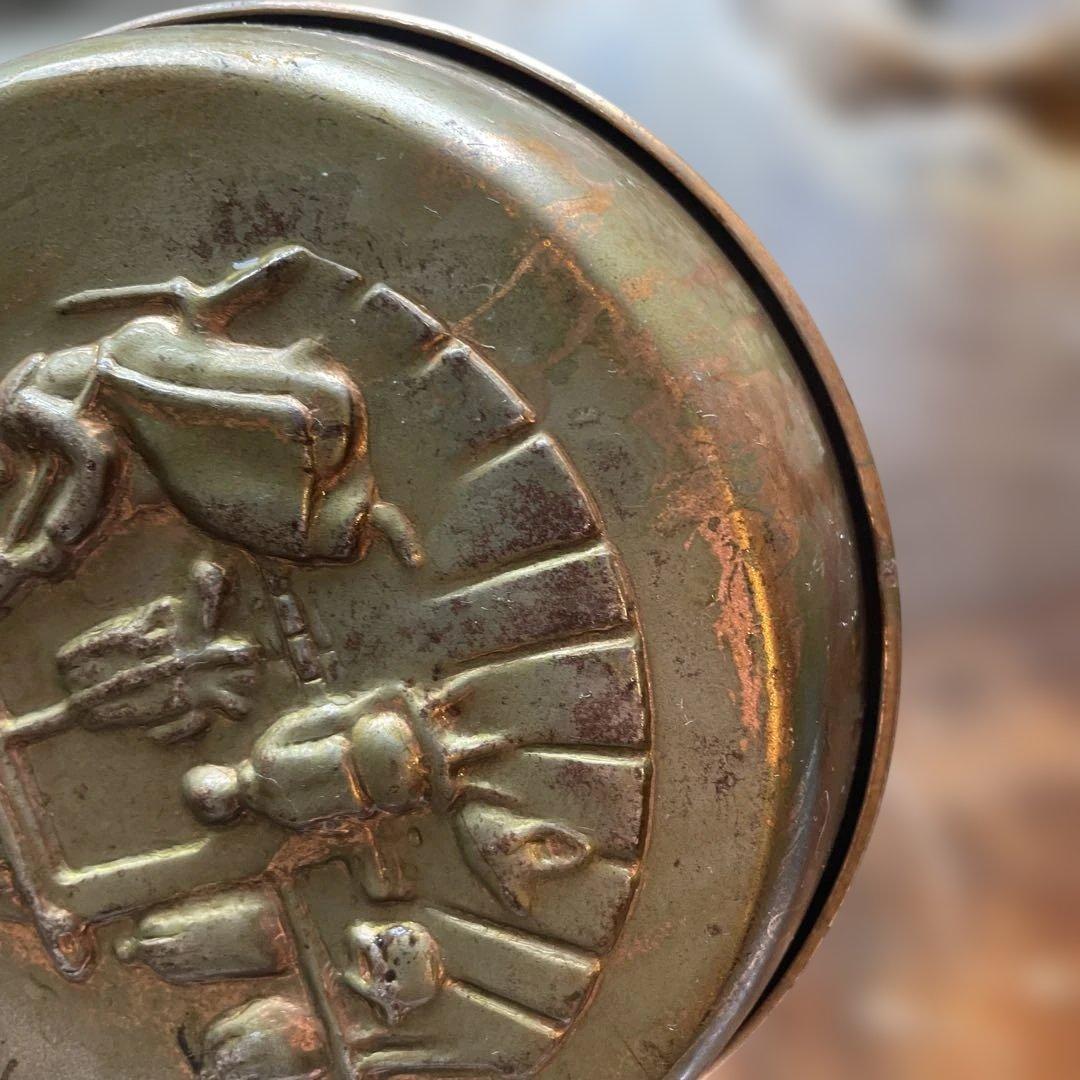 アンティーク　銅製フライパン　 コッパーモールド