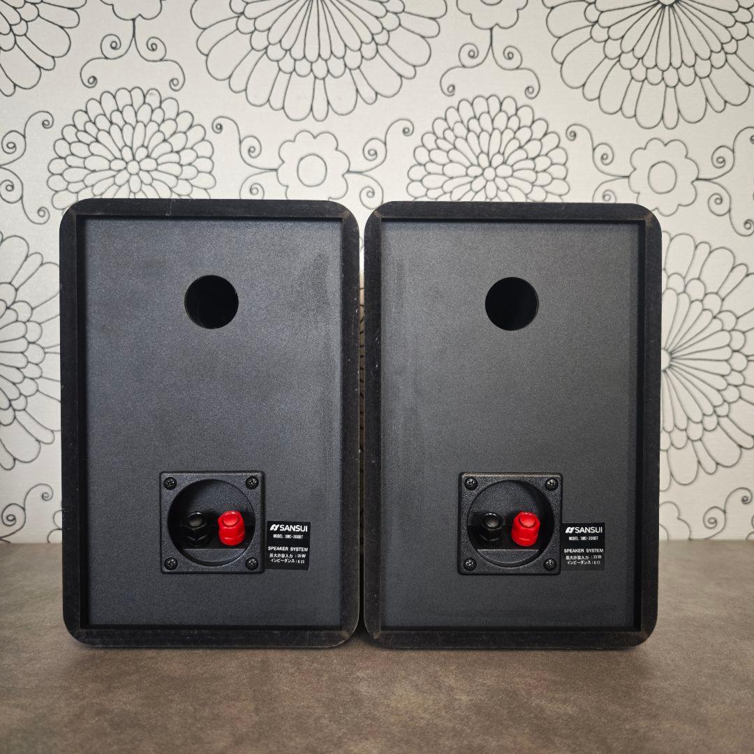 美品 SUNSUI SMC-300BT スピーカー サンスイ ペア ウッド