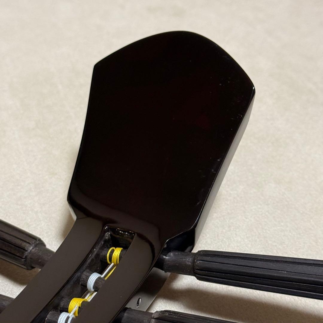 沖縄六線■黒檀 強化張り