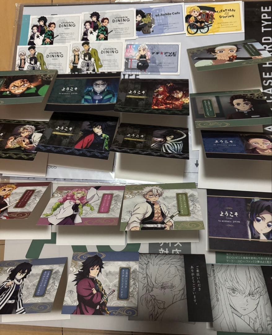鬼滅の刃　ランチョンマット　まとめ売り　ufotable cafe dining