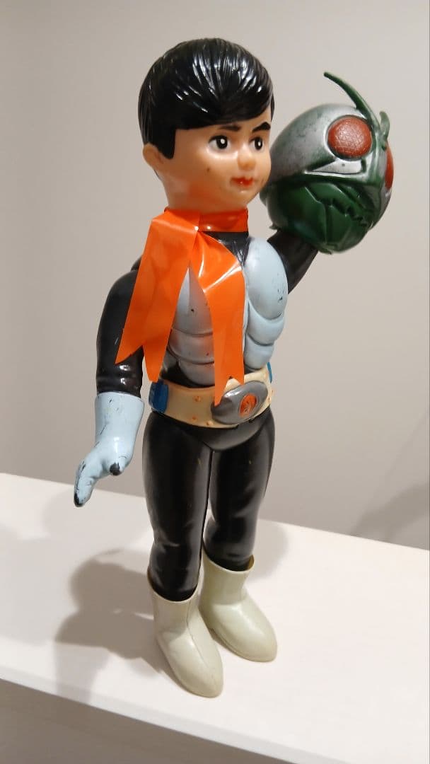 当時物　旧バンダイ　仮面ライダー　BANDAI　面取れ　マスク取れ