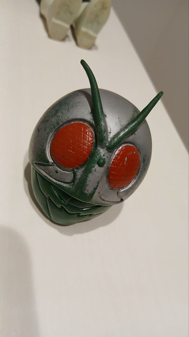 当時物　旧バンダイ　仮面ライダー　BANDAI　面取れ　マスク取れ