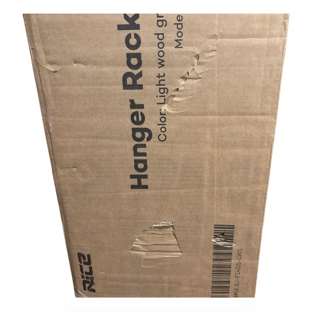 【訳あり】ハンガーラック 引き出し付き2段5杯 収納チェスト 大容量 頑丈