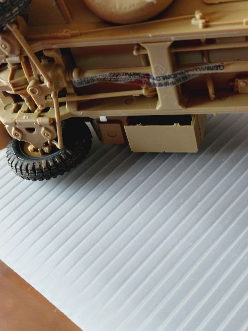 厳寒特価ジャンク！ロンメル軍団チェニジアへ機動偵察隊装甲車 & 製バイク