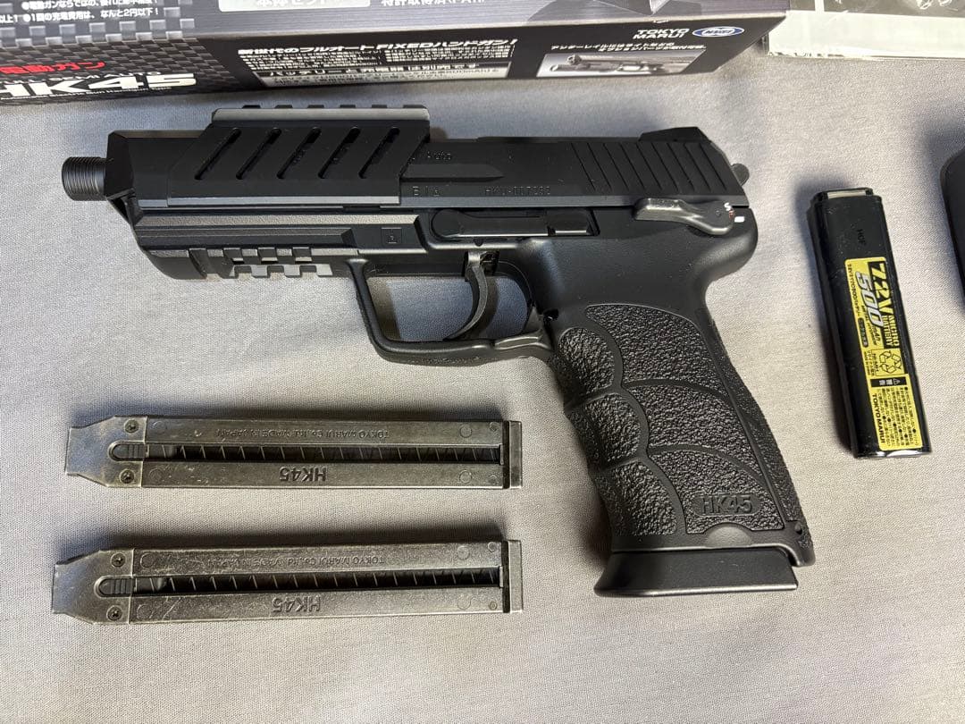 東京マルイ HK45 電動ガン マズルアダプター付き