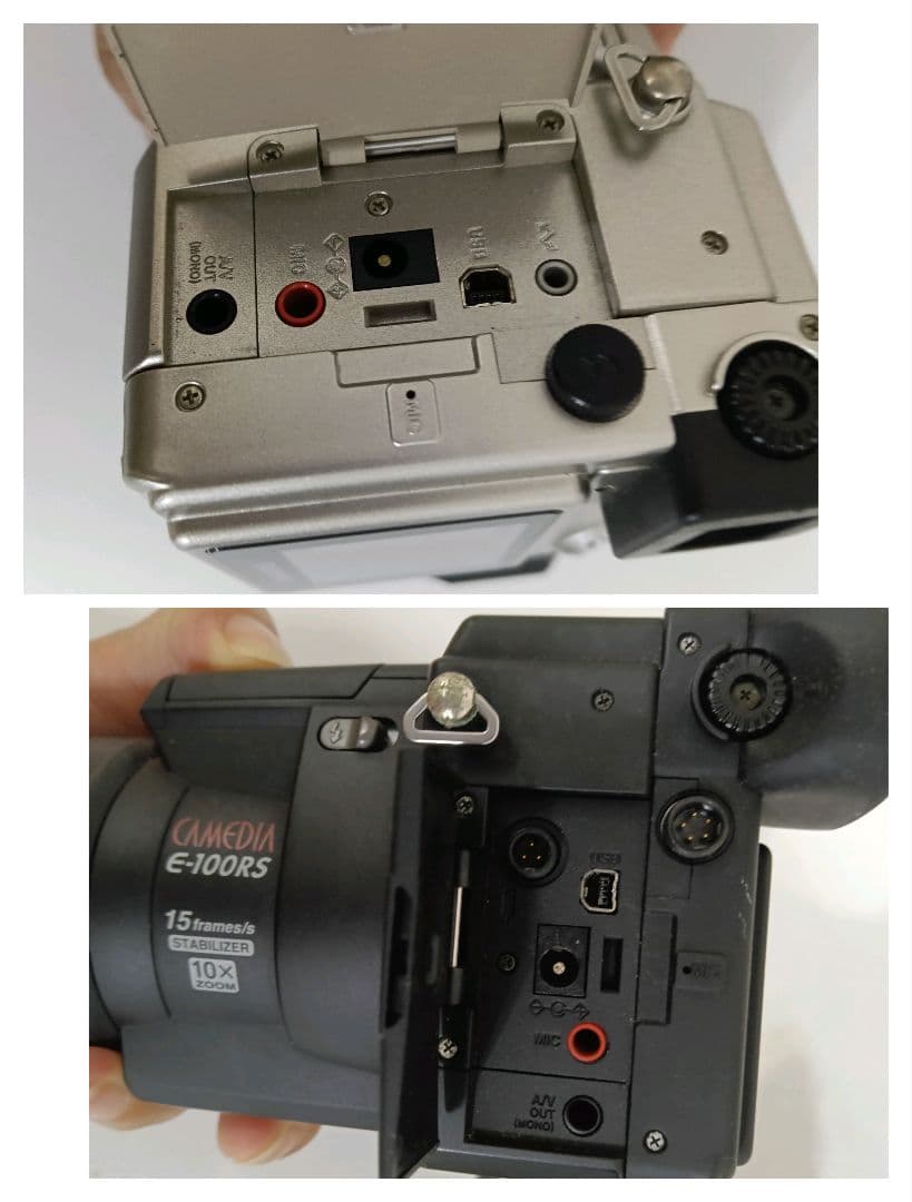 OLYMPUS CAMEDIA E-100RSとC-2100デジカメ 2台セット