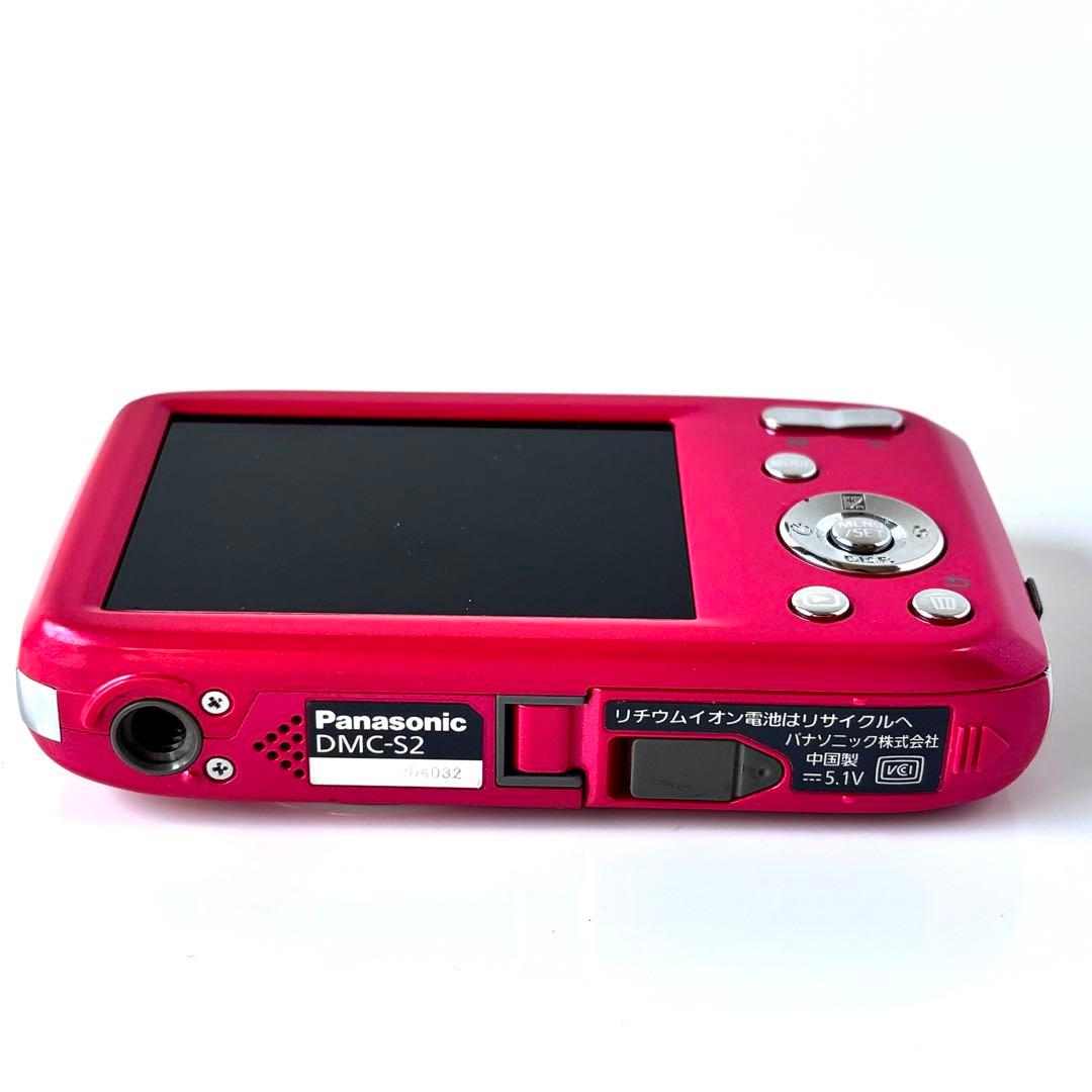 ✨スマホ転送OK✨LUMIX DMC-S2 ピンク❤️美肌撮影