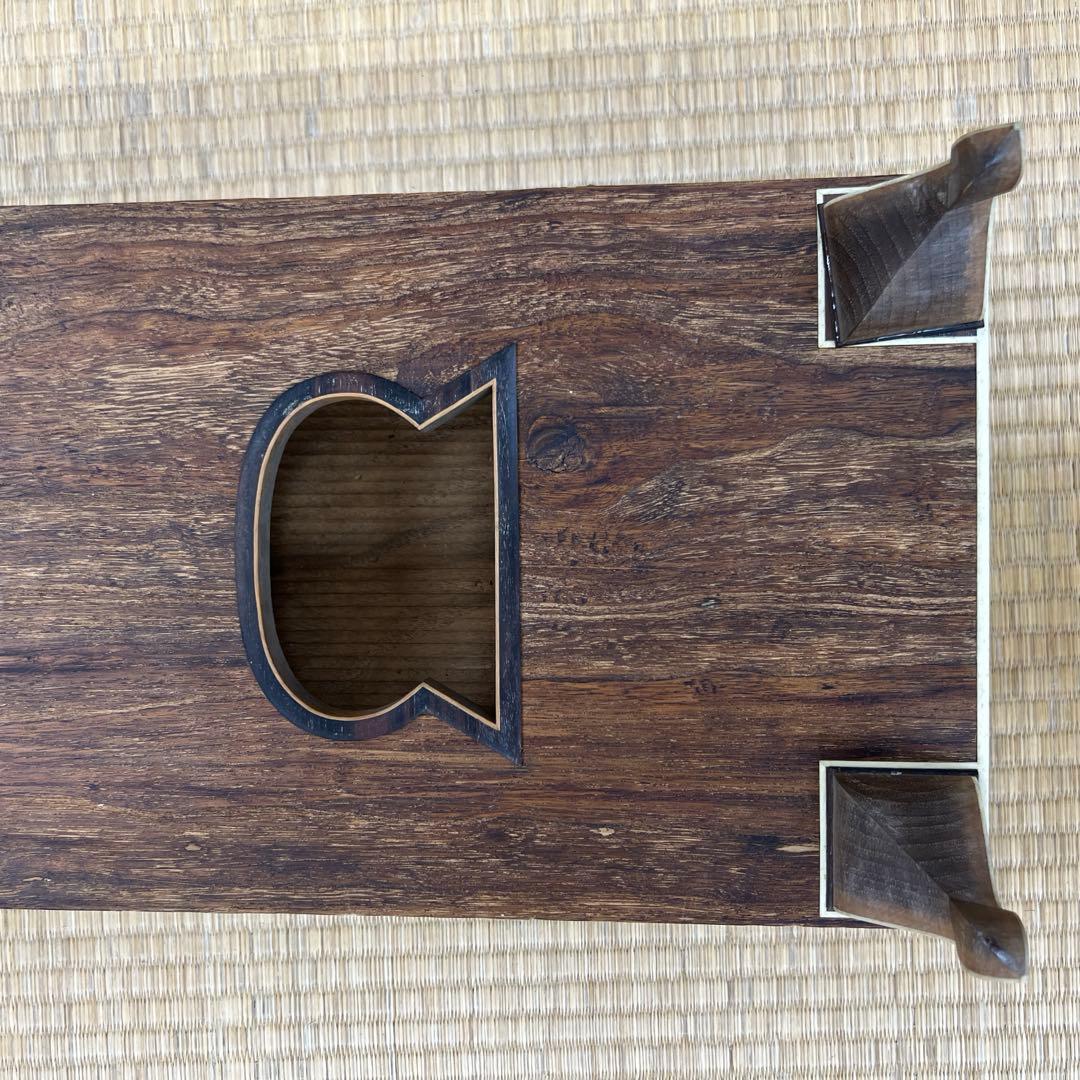 すだれ彫　13弦　琴　舌に蒔絵　全長190㎝　東な7-0703②