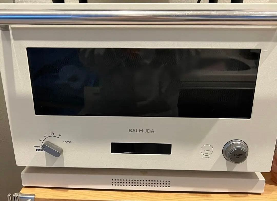 バルミューダ 電子レンジ オーブン BALMUDA K04A-WH