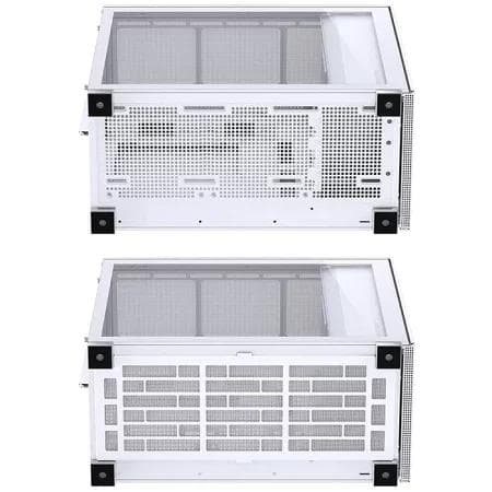 【新品・未使用・未開封】JONSBO D41 ホワイト メッシュ ガラス ATX
