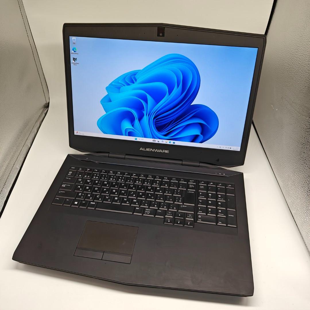 【DELL】ALIENWARE 高速i7 SSD256GB 16GB ノートPC