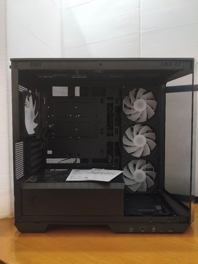 美品！PCケース MSI MAG PANO M100R PZ BLACK