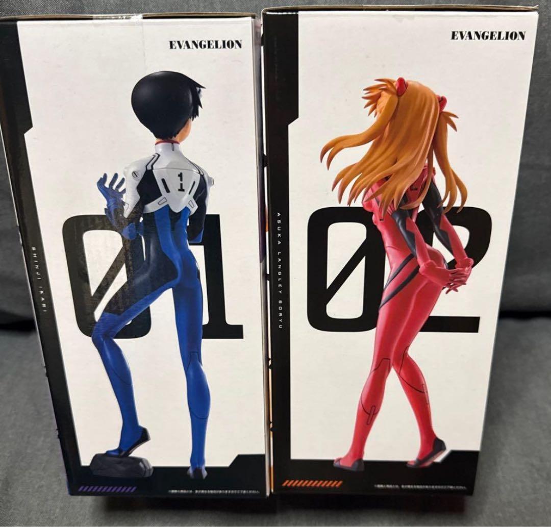 一番くじエヴァンゲリオン フィギュアセット 碇シンジ アスカ