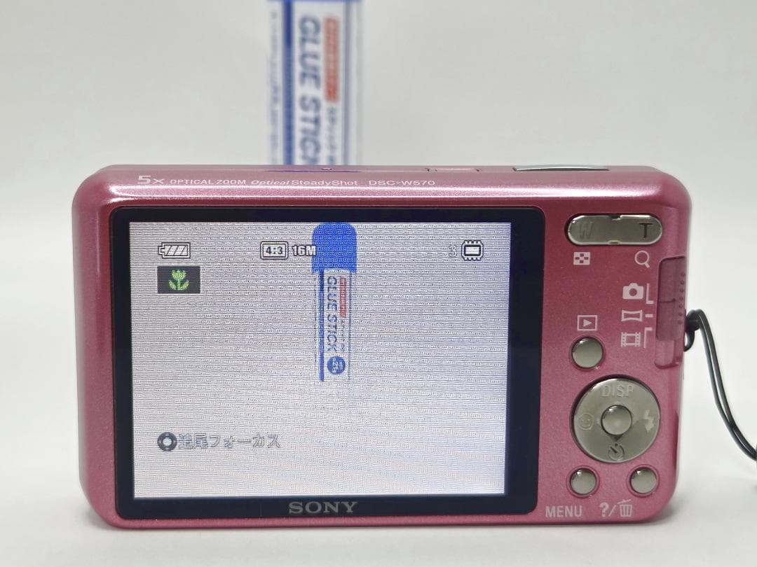 ソニー　SONY Cyber-shot DSC-W570 ピンク 《元箱付属》