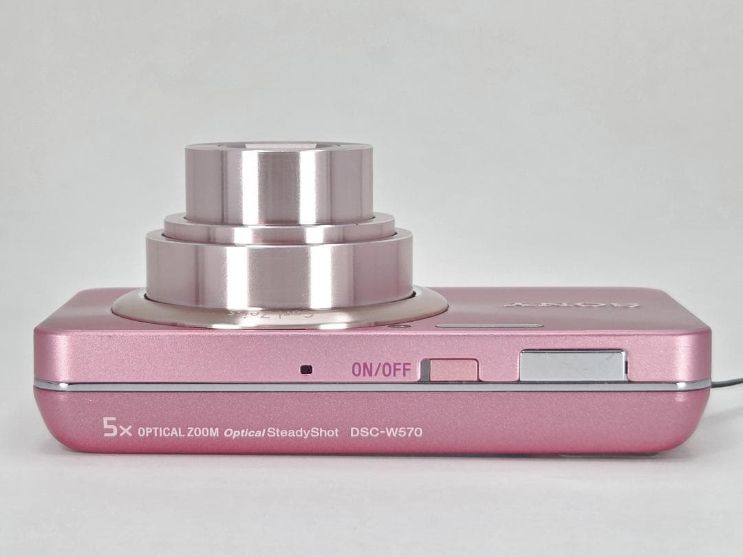 ソニー　SONY Cyber-shot DSC-W570 ピンク 《元箱付属》
