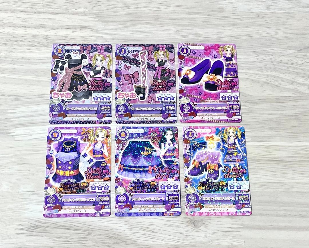 アイカツ　大地のの　白樺リサ　27点