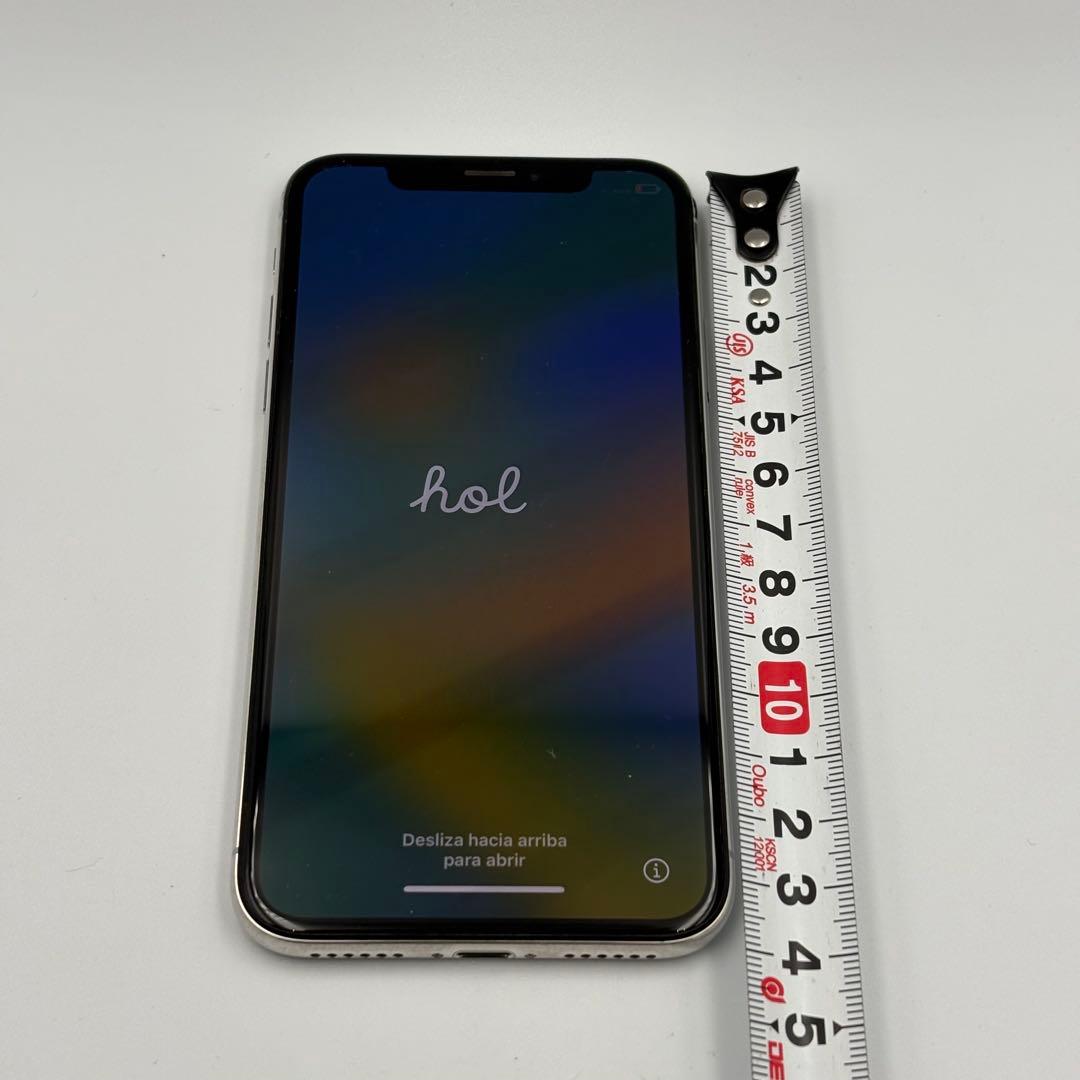 アイフォン X シルバー ホワイト 携帯電話 アップル 1116-S7436s