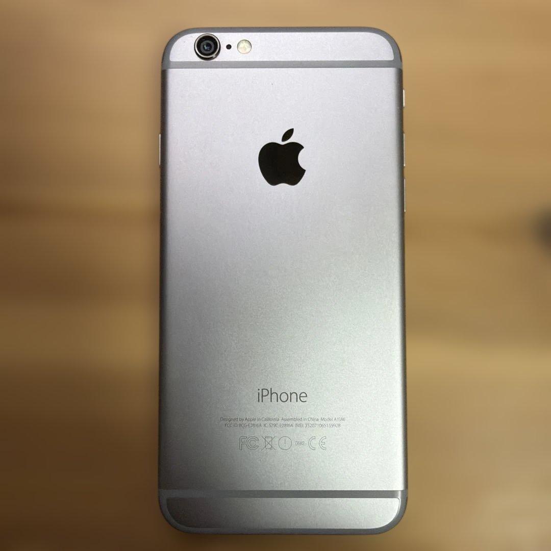 iPhone6 64GBスペースグレイ　MG4F2J/A バッテリー 100%