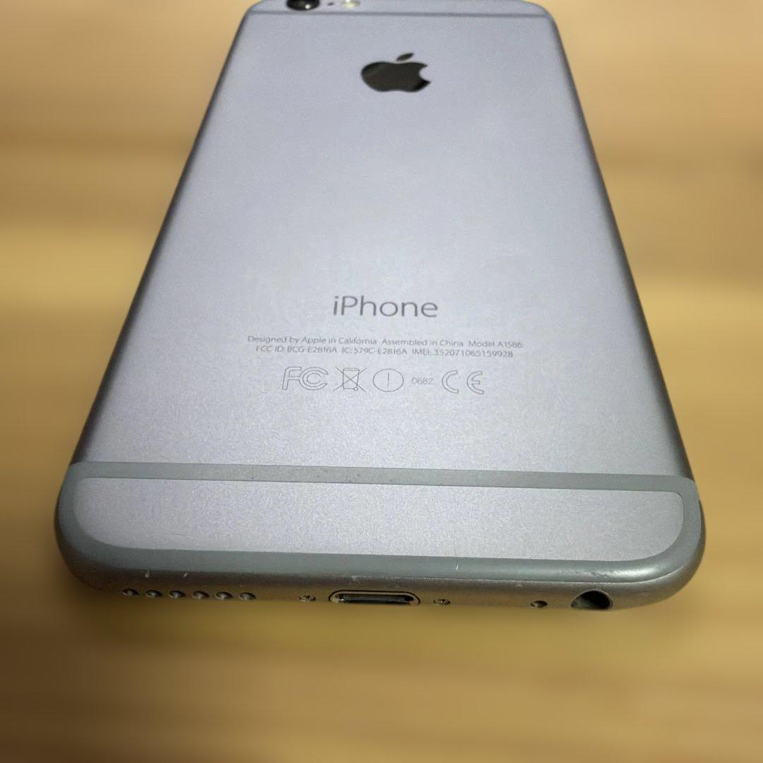 iPhone6 64GBスペースグレイ　MG4F2J/A バッテリー 100%