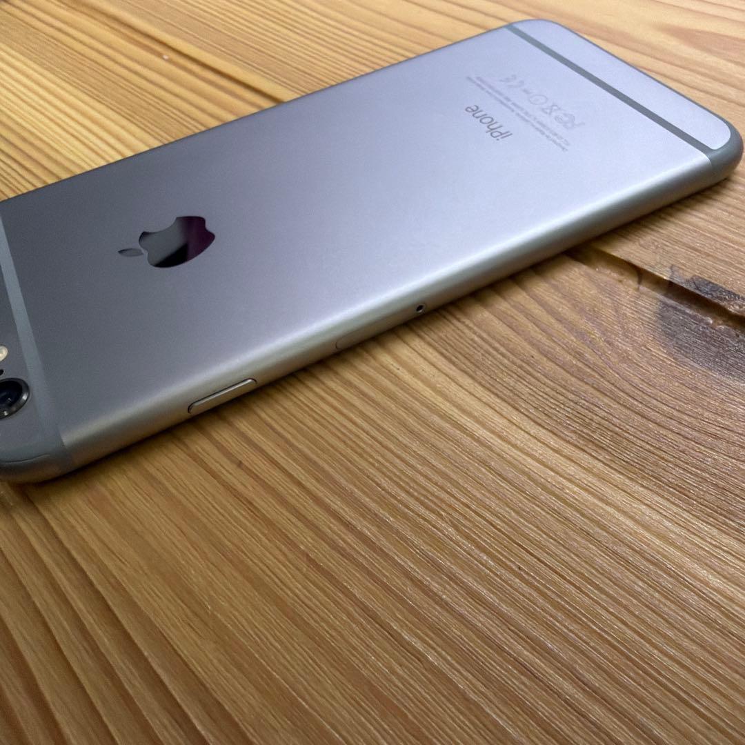 iPhone6 64GBスペースグレイ　MG4F2J/A バッテリー 100%