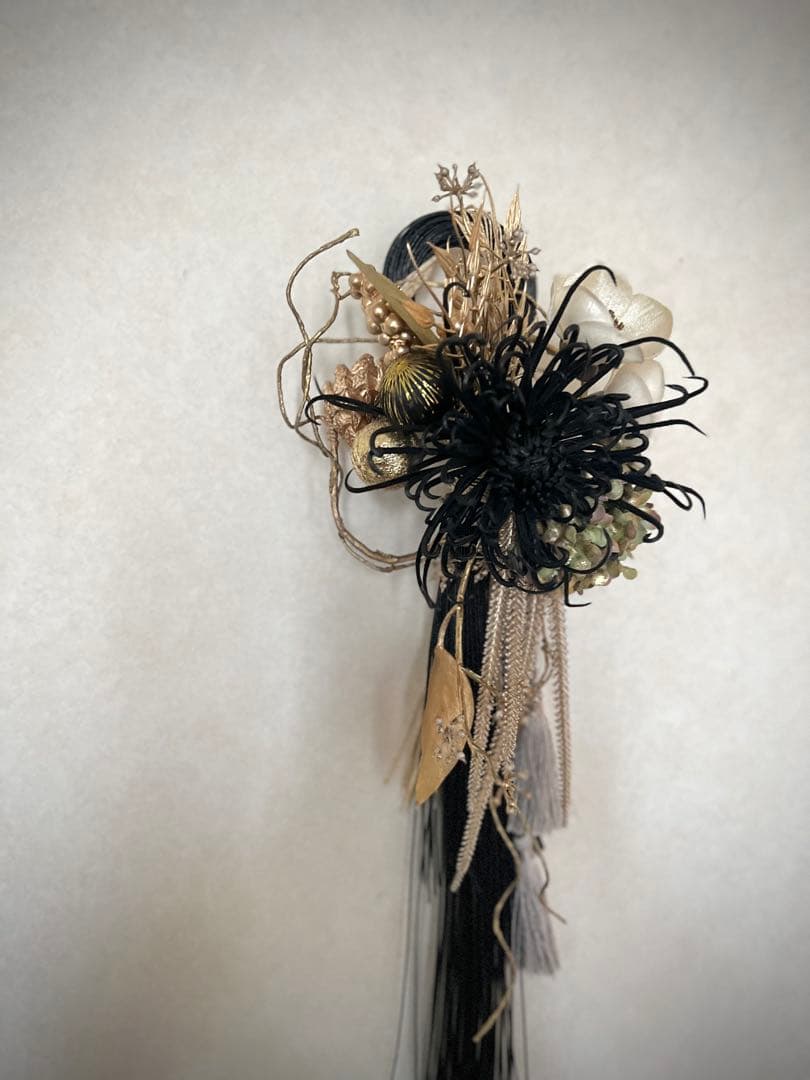 お正月飾り・お正月飾りブラック・しめ縄・しめ飾り・お正月飾りモダン・しめ縄黒