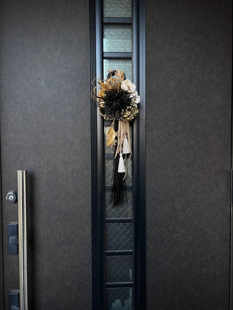 お正月飾り・お正月飾りブラック・しめ縄・しめ飾り・お正月飾りモダン・しめ縄黒