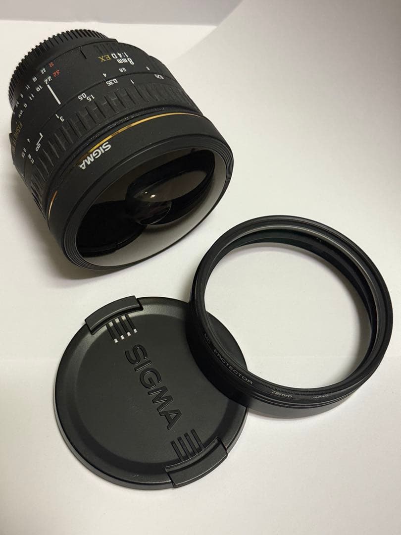 SIGMA 8mm 魚眼レンズ　ニコン用