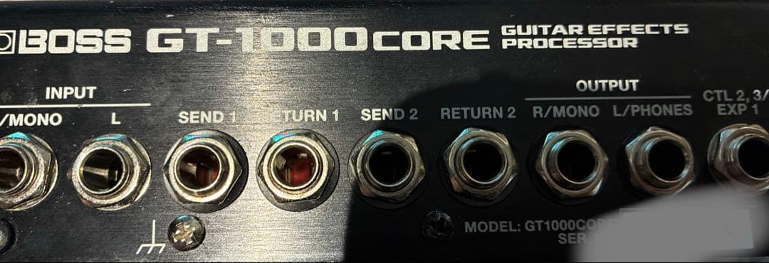 【おまけ付き】 BOSS GT-1000CORE 【EV-5 FS-7】