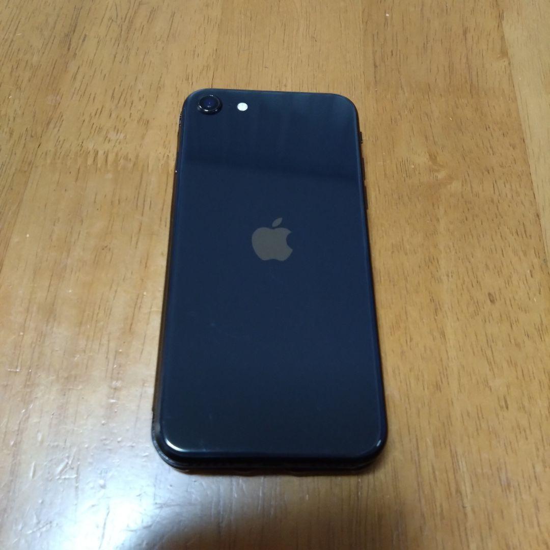 iPhone SE2 ブラック SIMフリー64GB ケース付き
