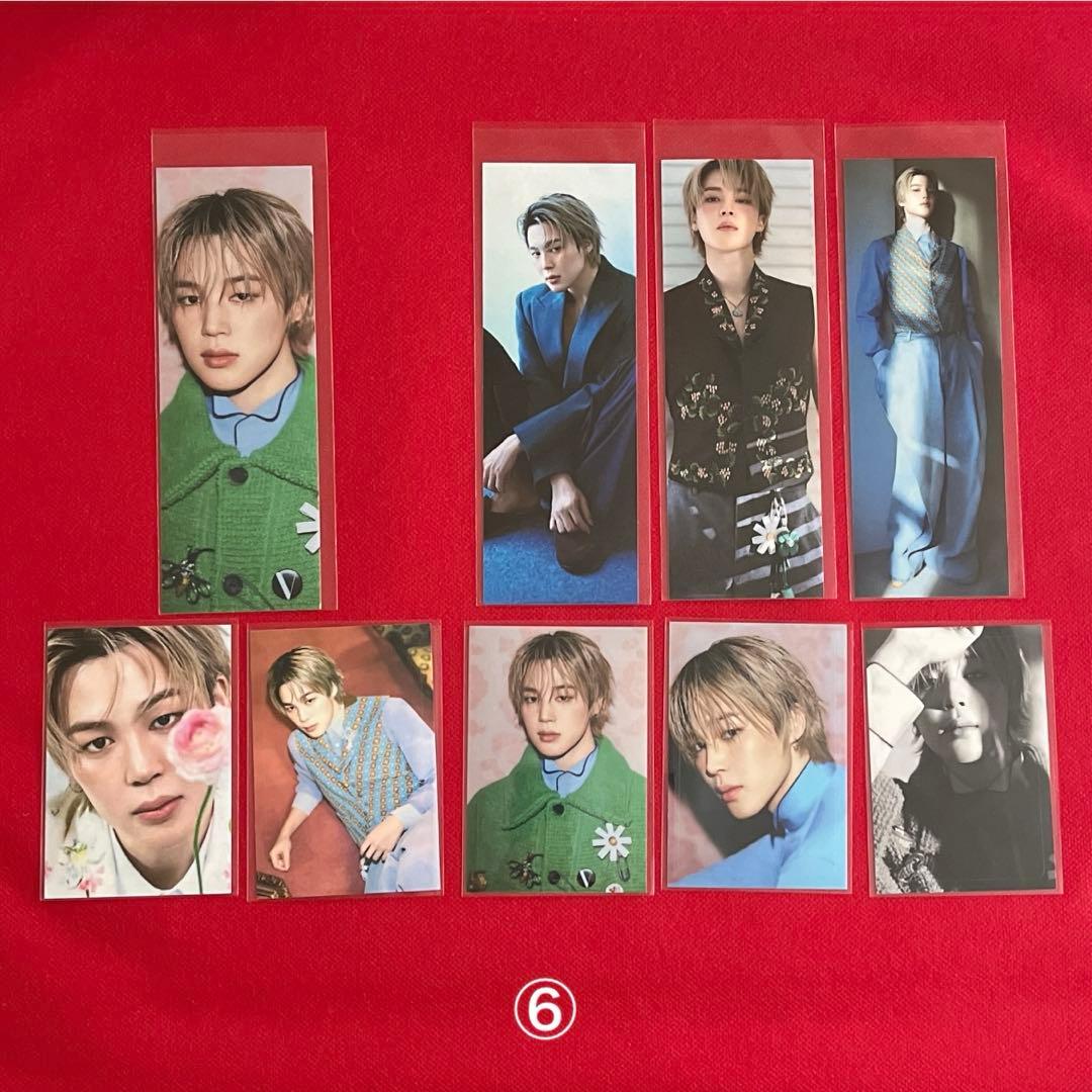 BTS ロングステッカー・ブックマーク・ホログラム両面フォトカード♡Jimin