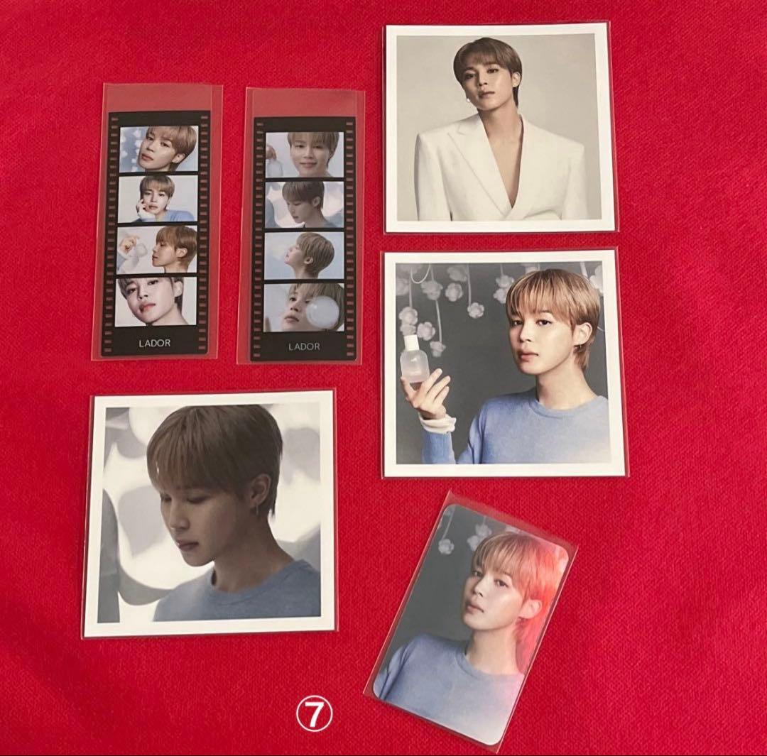 BTS ロングステッカー・ブックマーク・ホログラム両面フォトカード♡Jimin