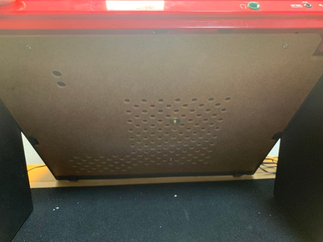 SHARP GS-8 ステレオレシーバー 赤