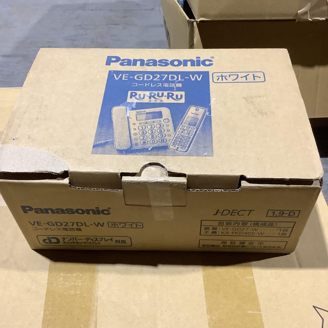 ★☆Panasonic VE-GD27DL-W コードレス電話機☆★